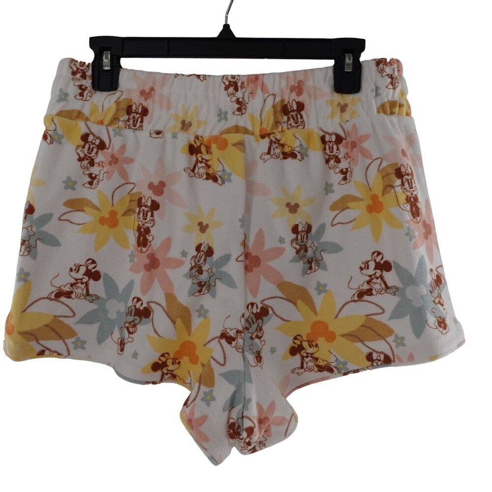 Disney Minnie Mouse Pull On Cotton Terry Cloth Shorts Sz L
